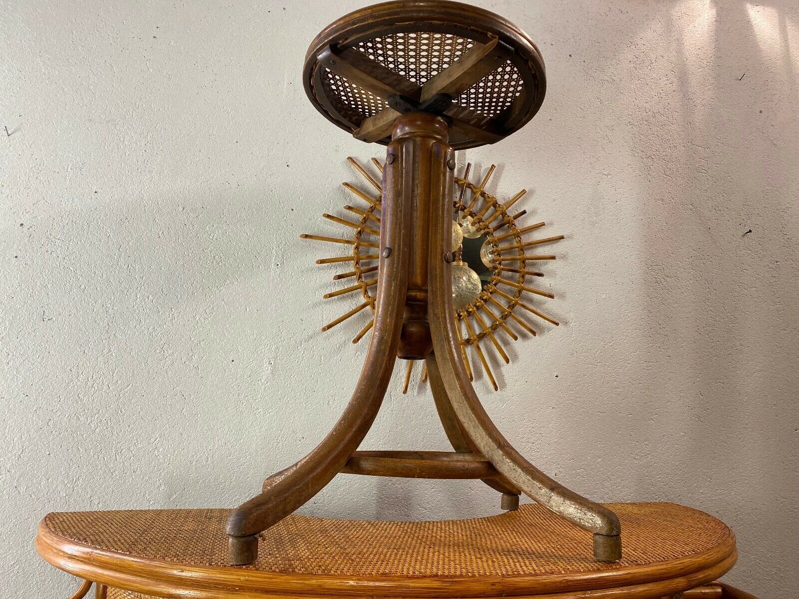 Fischel stool with vintage screw 1910