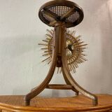 Tabouret Fischel a vis vintage 1910