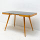 Mid century opaxite glass coffee table, 1960´s, Czechoslovakia
