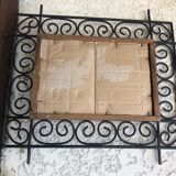 Moroccan mirror in wrought iron  52x62cm
