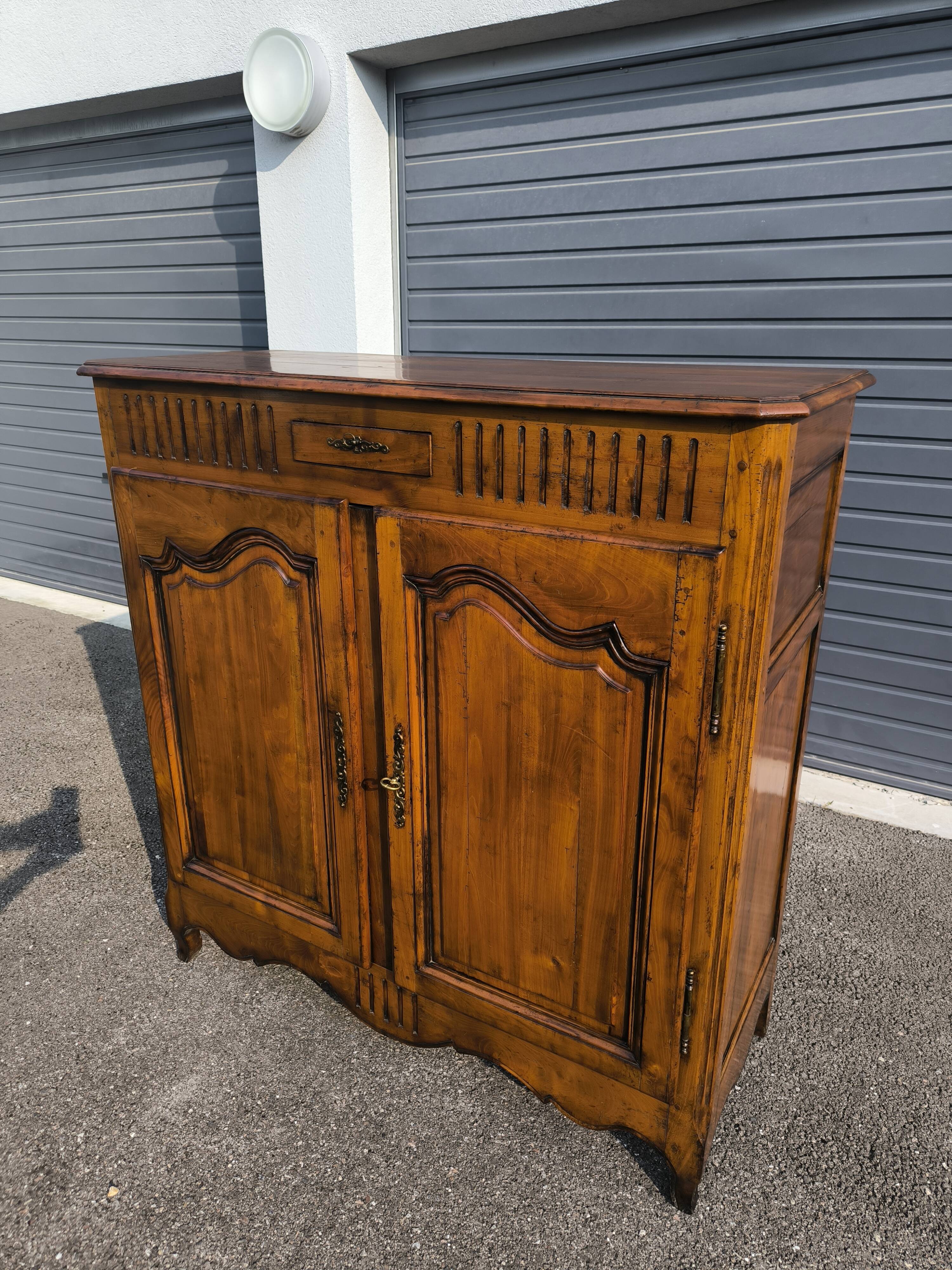 Louis XV style tall buffet