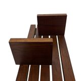 étagère murale vintage support à plantes, décoration bois de chêne