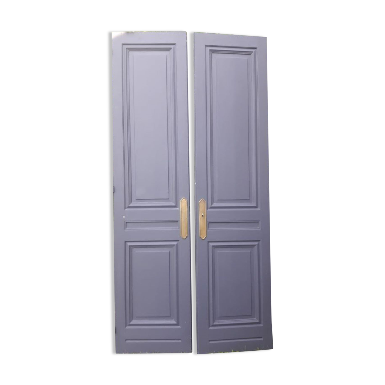Pair of doors 242,5x116 of antique closet