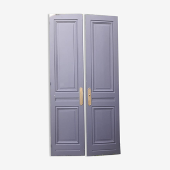 Pair of doors 242,5x116 of antique closet