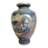 Vase japonais de satsuma japon ancien début xxème 1900-1920