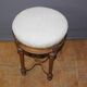 Tabouret de Style Louis XVI en Noyer vers 1900