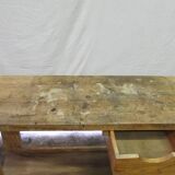 Ancien établi de métier en bois