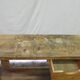 Old wooden craft workbench
