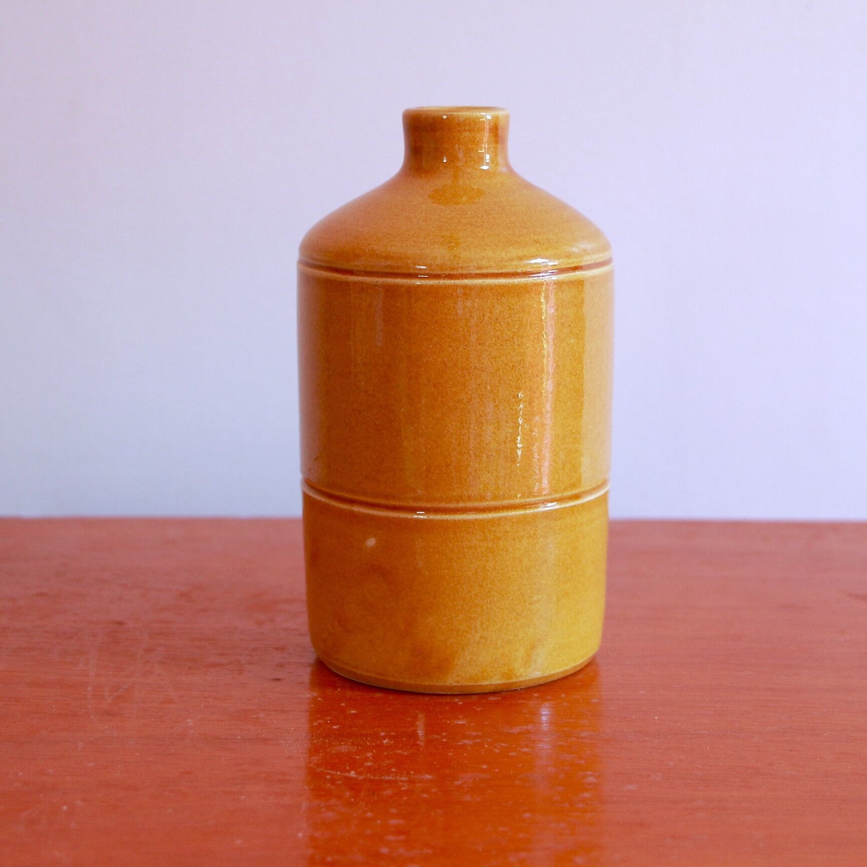 Bottle soliflore mustard yellow