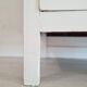 Old white wooden chest of drawers