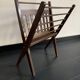 Vintage 1960 Cees Braakman vinyl magazine rack - 56 x 45 cm