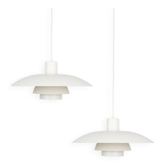 Pair of 2 vintage lamps PH 4/3 by Poul Henningsen, Louis Poulsen, 1966