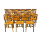 Lot 18 chaise de bistro 1960