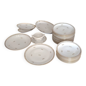 Service de table M&S Berry Limoges 1950