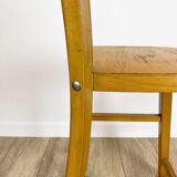 Wooden high chair for children