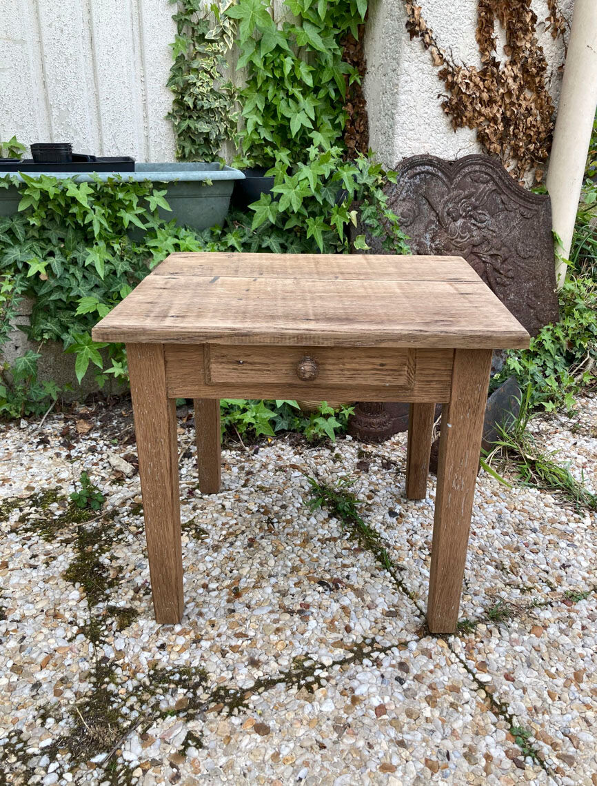 Small vintage farmhouse coffee table