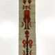 Woolen kelim wall hanging table runner Poland 1970’s