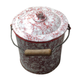 Enamelled bucket
