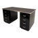 German Bauhaus Writing Desk in Black Lacquered Metal, 1925