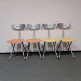 Chaises d' appoint Piu de Bonaldo, années 1990