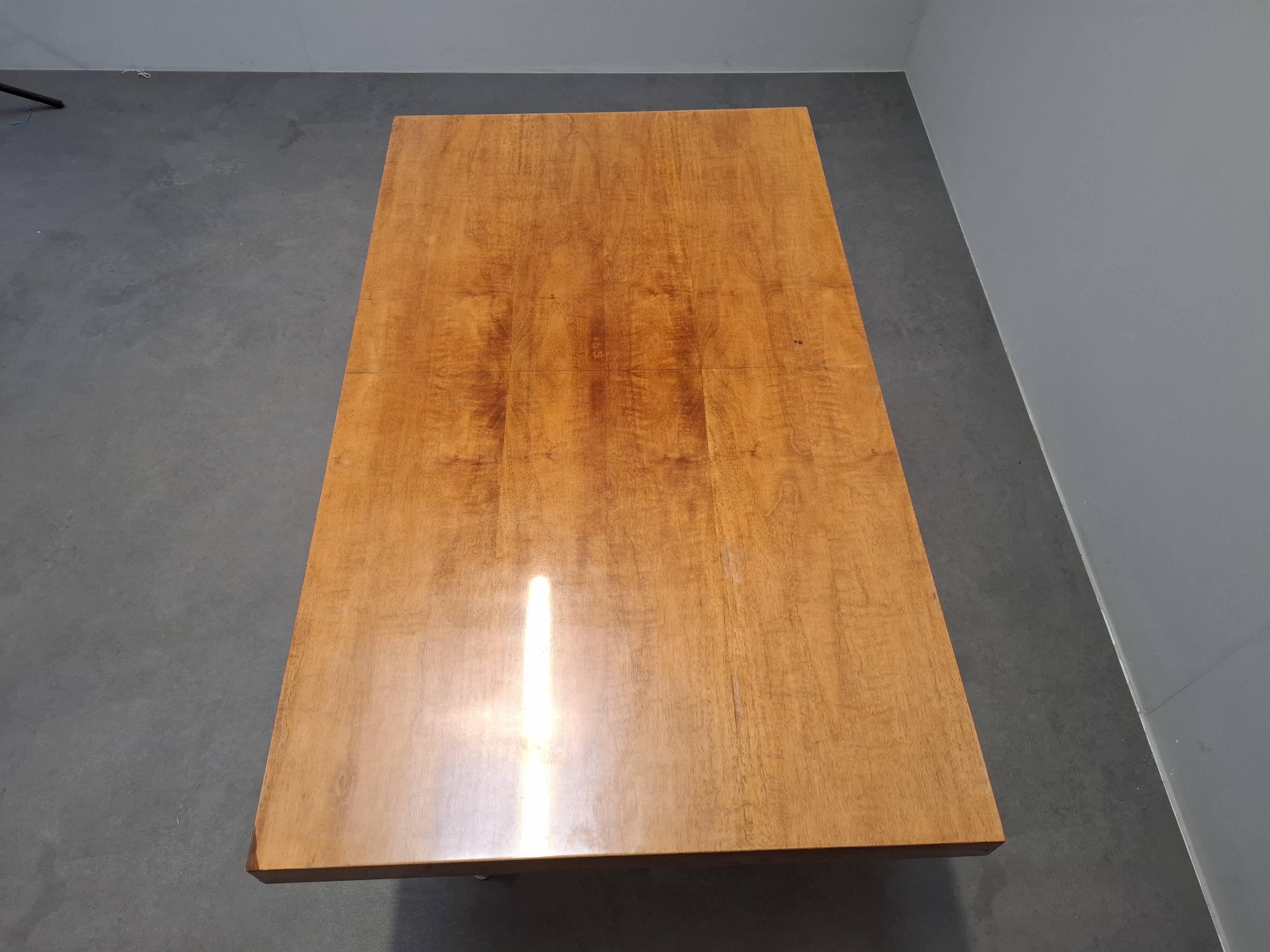 Height Adjustable Oak Table by ILSE Möbel, Germany, 1970s, Mid-Century