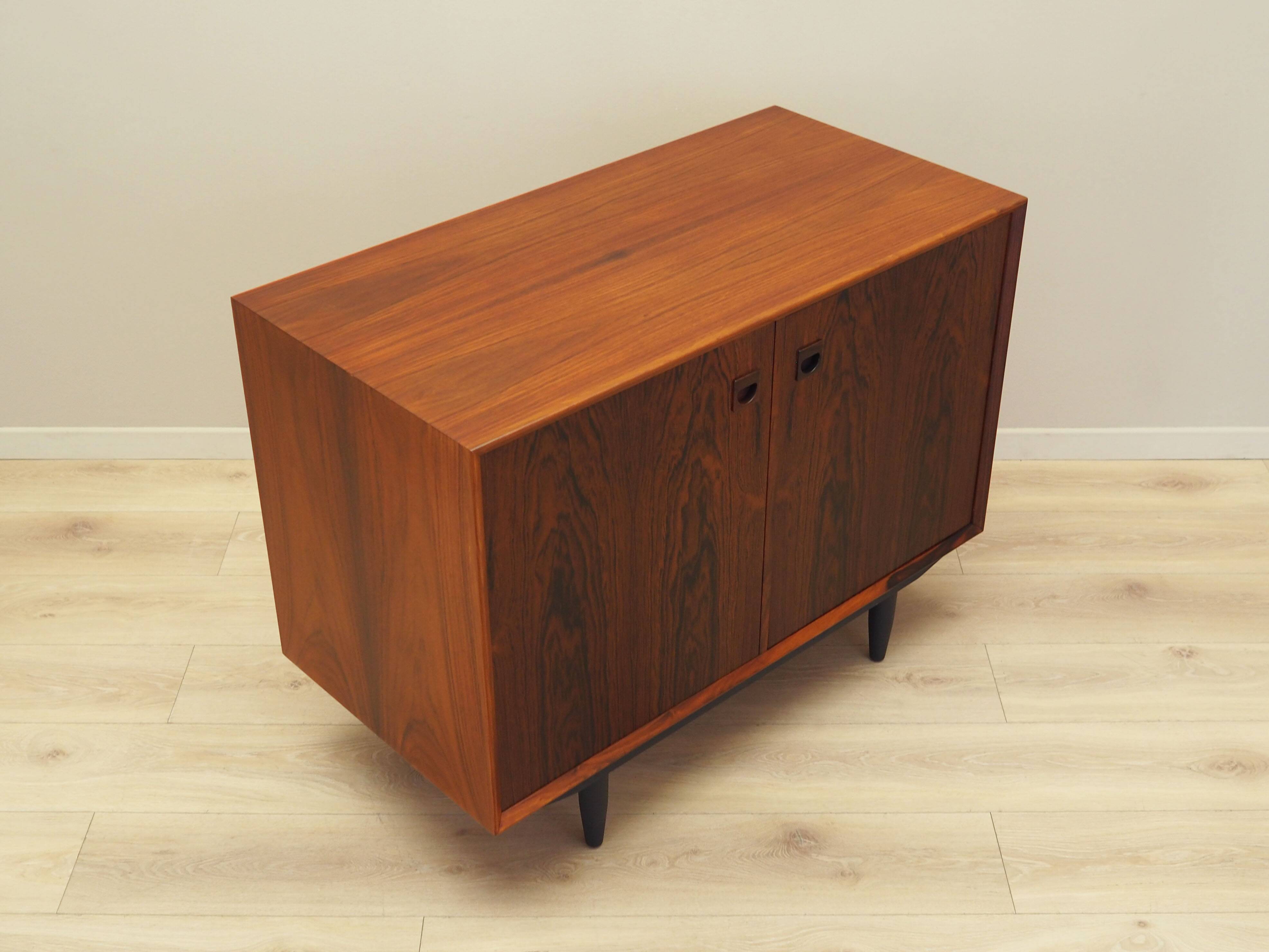 Rosewood cabinet, Danish design, 1970s, manufacturer: Brouer