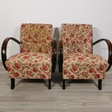 Armchairs by Jindřich Halabala, Set of 2