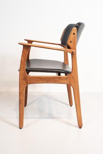 Chaises par Erik Buch, ensemble de 6