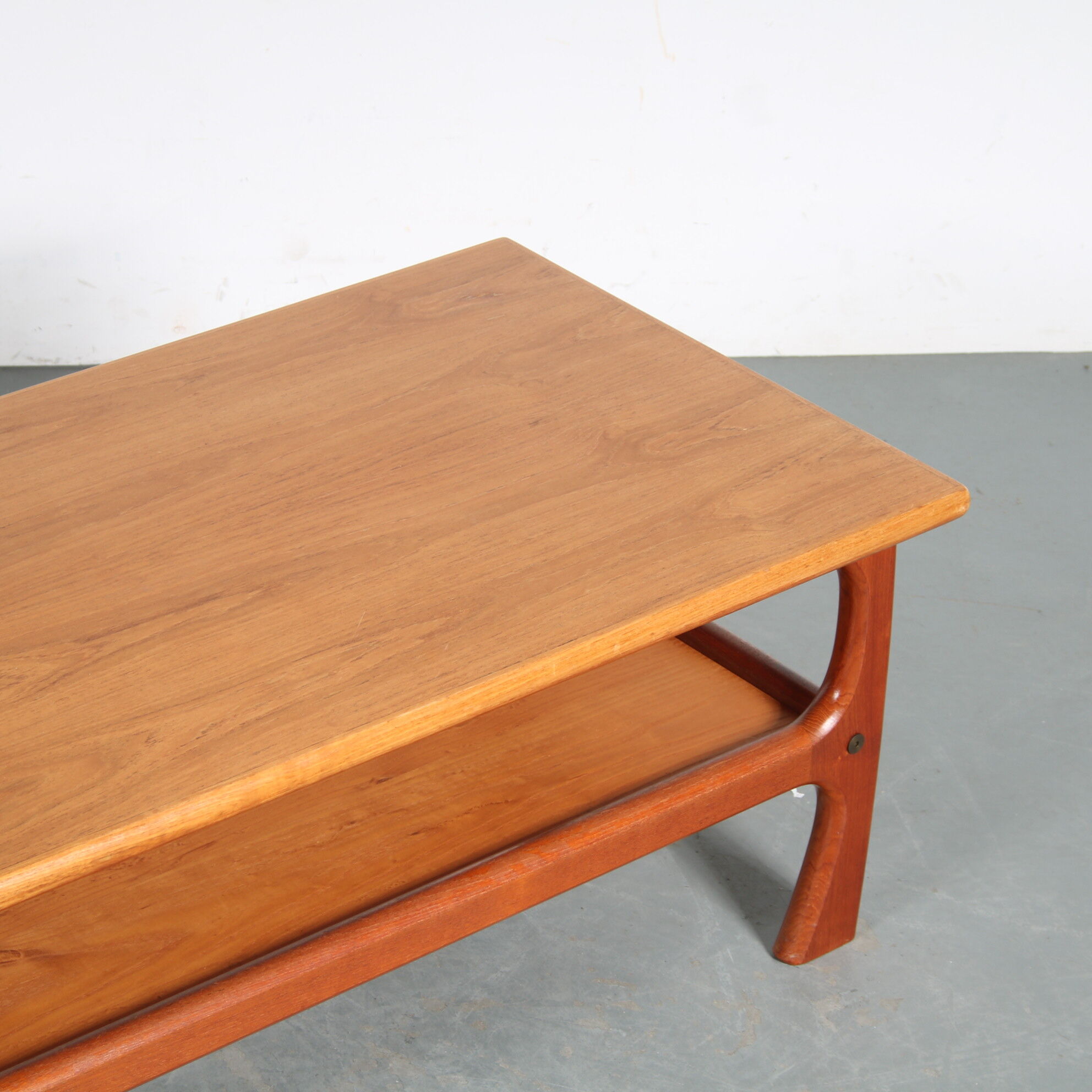 1960s scandinavian teak coffee table