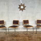 Set of 4 Marcel Breuer chairs Made in ITALY