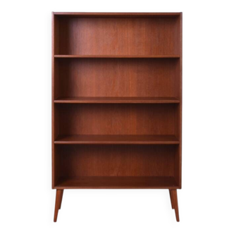 Mid-Century Danish Teak Bookcase, 1960s.