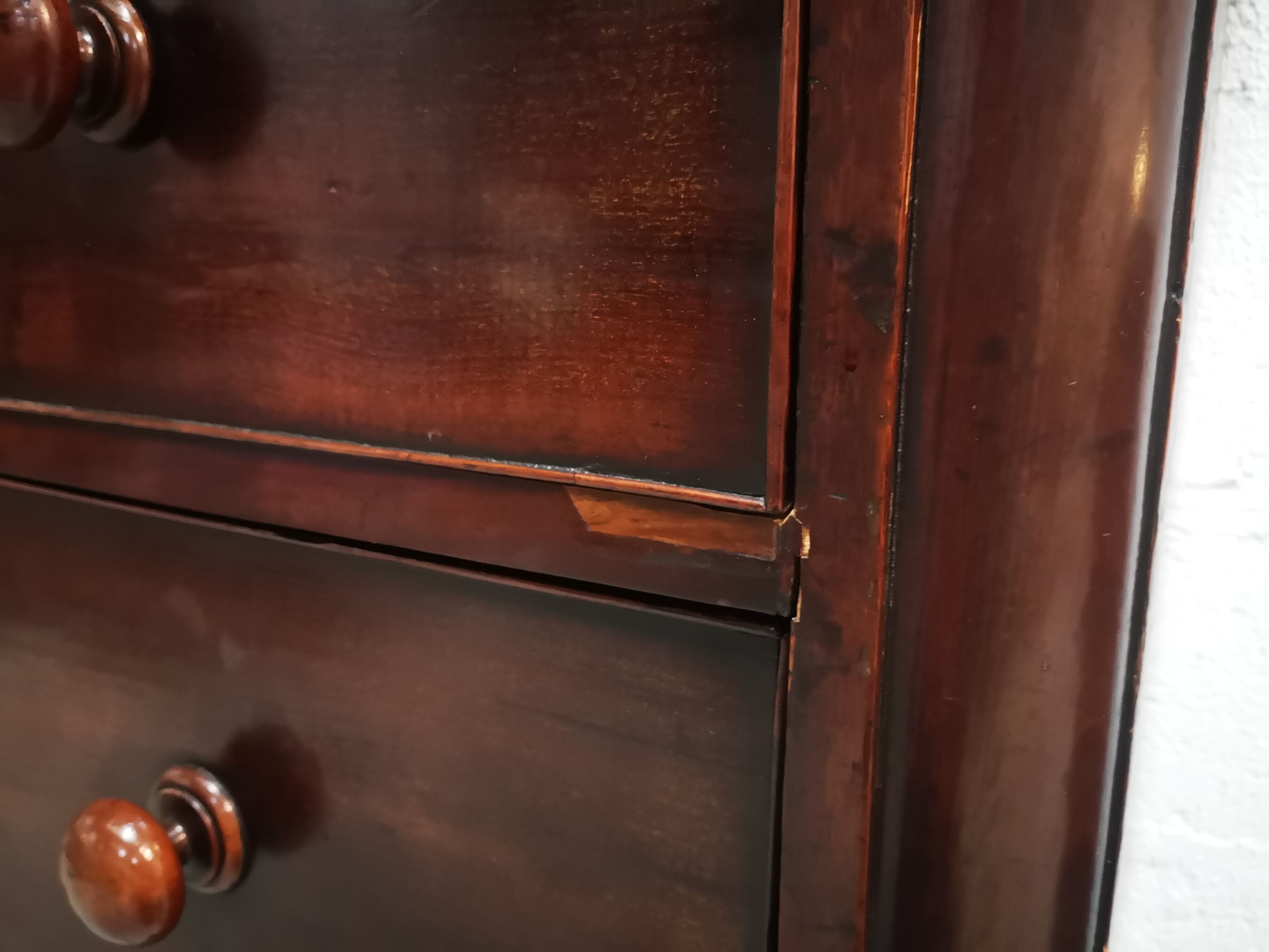 Ancient English dresser