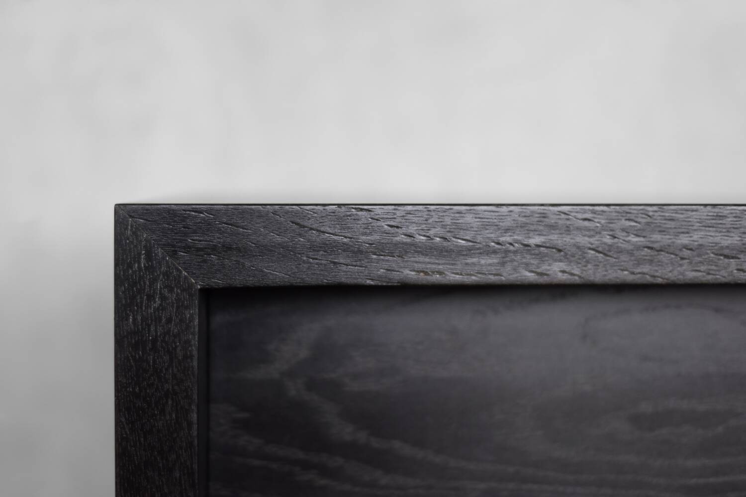 Mid-Century Scandinavian Modern Dark Oak Sideboard with Wood and Metal