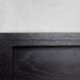 Mid-Century Scandinavian Modern Dark Oak Sideboard with Wood and Metal