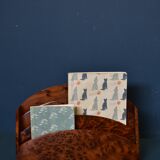 Elm magnifying glass letter holder
