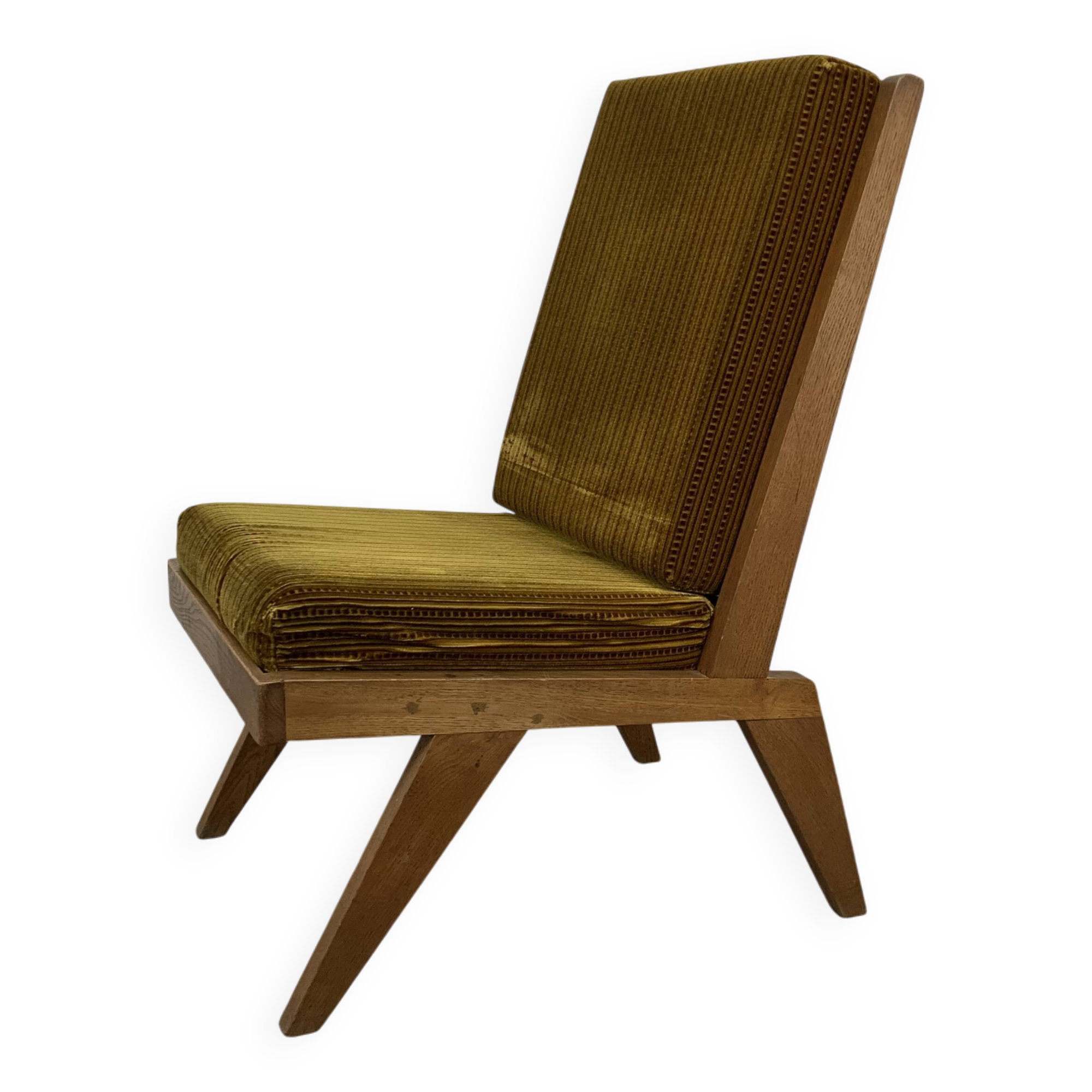 50s reconstruction armchair, wood