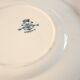 6 assiettes et 1 plat ovale en terre de fer