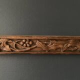 Haute époque wall frieze in carved walnut wood, 16th century