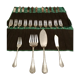 Christofle fish service model Cross ribbons
