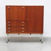 Belgian modernist bar cabinet by Werner Wölfers for V-Form, 1965