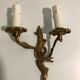 Bronze wall lamp