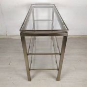 Table console par Guy Lefevre pour Maison Jansen, 1970s