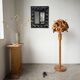 Ornamental floor lamp with "flower" patterns from the 1970s.