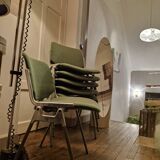 Suite of 6 DSC 106 chairs by Giancarlo Piretti for Castelli / Anonima.