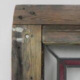 Art Deco stained glass window, 74 x 178 cm