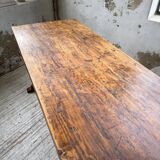 Monastery-style farmhouse table, pine, 210cm