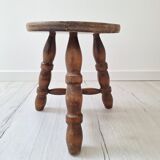 Vintage tripod stool
