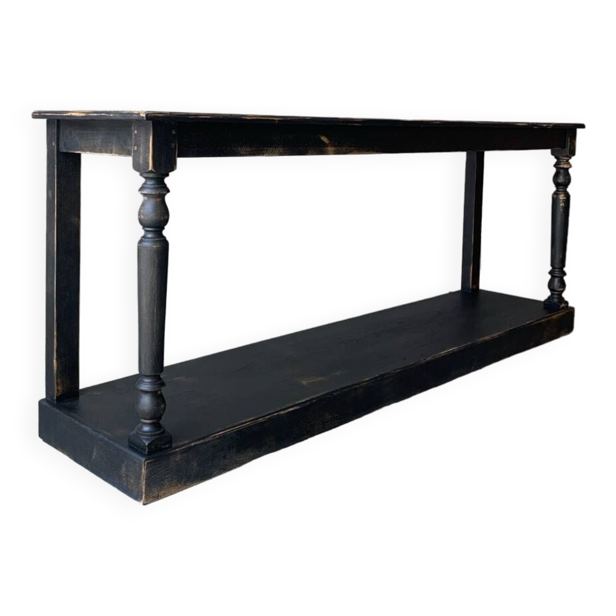 Console en bois massif