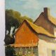 Sortie du village de Thoix, signée Jean Vasseur