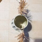 Hand-painted ceramic vase